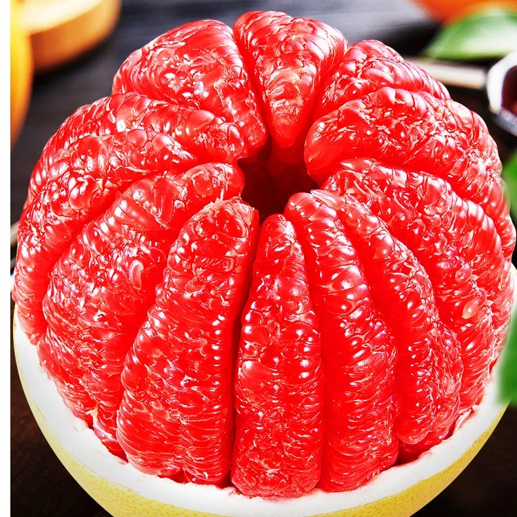 【出鲜果业璇姐】德信园绿翡红钻红柚子蜜柚新鲜水果当季3粒装