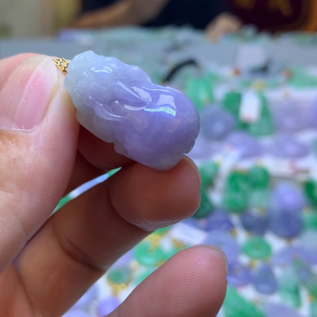 翡翠颈饰18K金镶嵌bachufachub