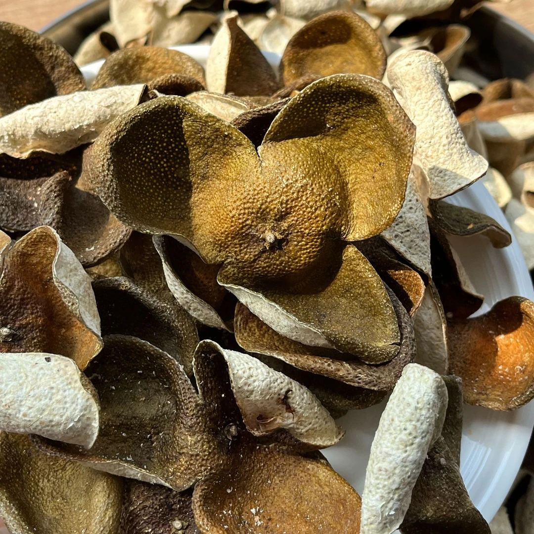 2019年新会陈皮茶坑大青皮｜新会特产一线产区老陈皮薄荷感泡茶