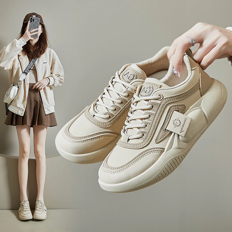 2024春季小白鞋韩版ins女学生增高运动板鞋潮休闲鞋街拍Q261
