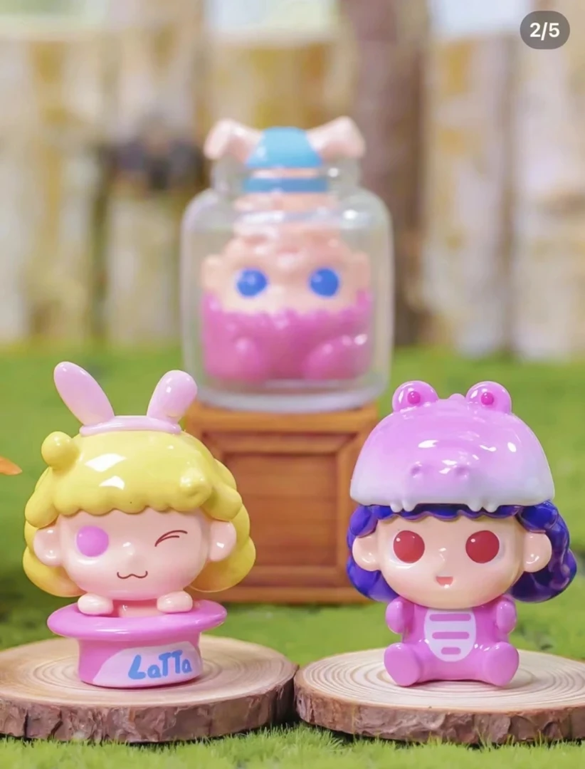 【拆盒】Latta二代春日物语盲盒萌粒泡泡女孩阳光隐藏奇妙