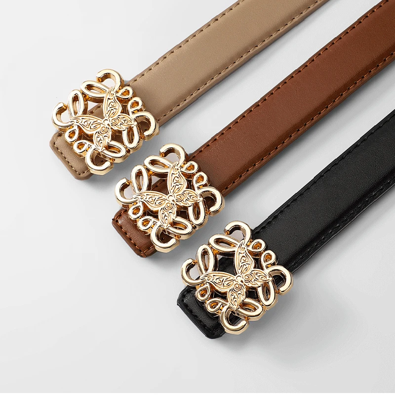 新款皮带时尚新款女士装饰百搭休闲韩版ins高级潮流牛仔裤带