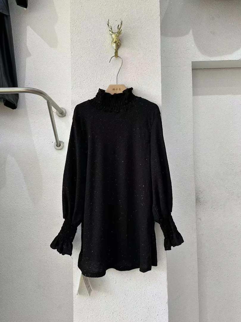 2024高品质最新款高级网红款高端时髦女装长袖打底衫