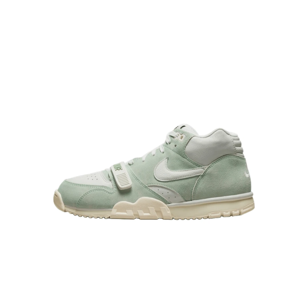 Nike air trainer 1 男款抹茶绿复古低帮休闲训练鞋 dx4462-300