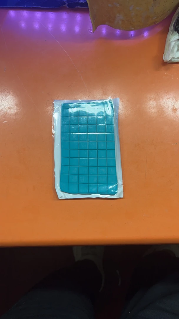 美甲初学者粘土指甲片托练习架打板固定工具莲花底座黏土胶橡皮泥