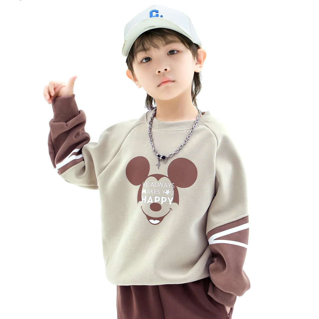 男童卫衣秋冬款2024新款儿童运动上衣长袖男孩