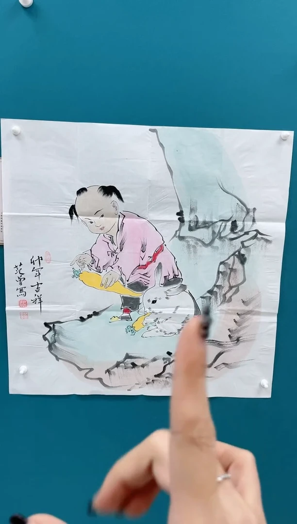 【闪购商品】绘画生肖兔