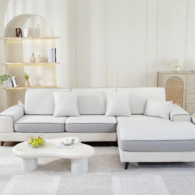 凉豆豆沙发垫笠套罩全包万能套2024新款沙发垫夏季凉席坐垫