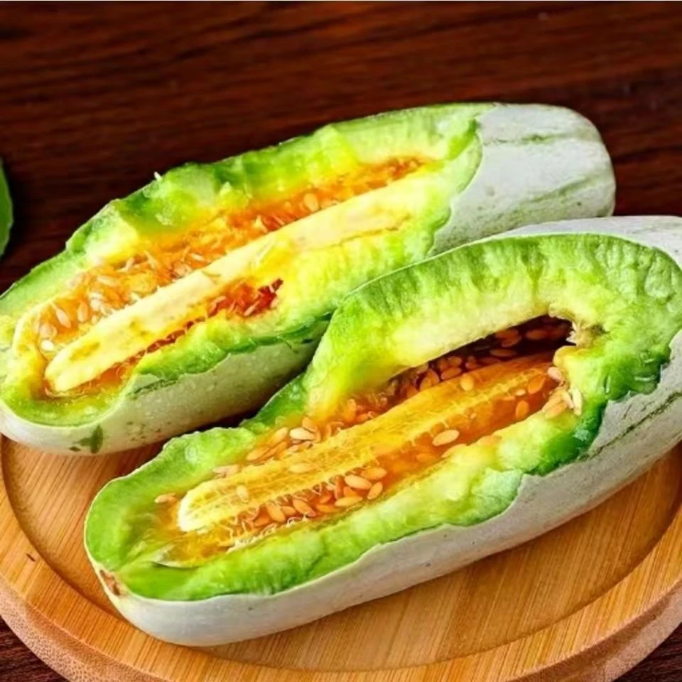 羊角蜜甜瓜1kg±50g(约5-6个)新鲜