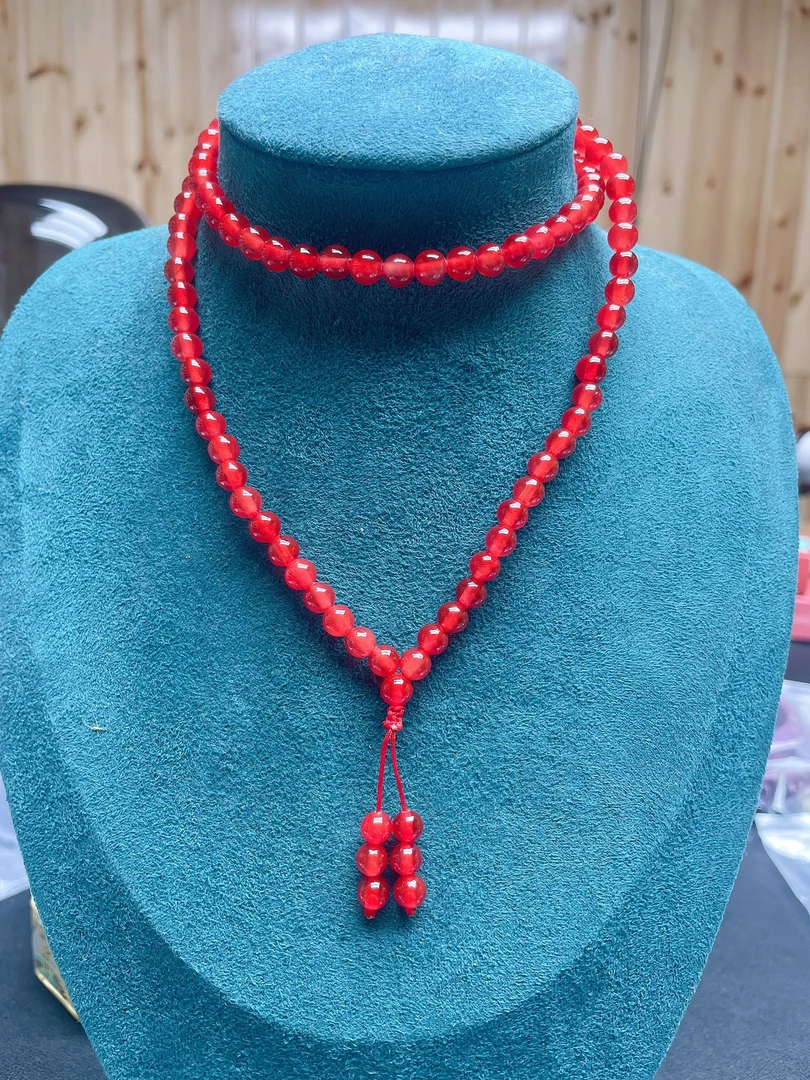 鱼 J 6mm圆珠108颗 DIY项链Q944