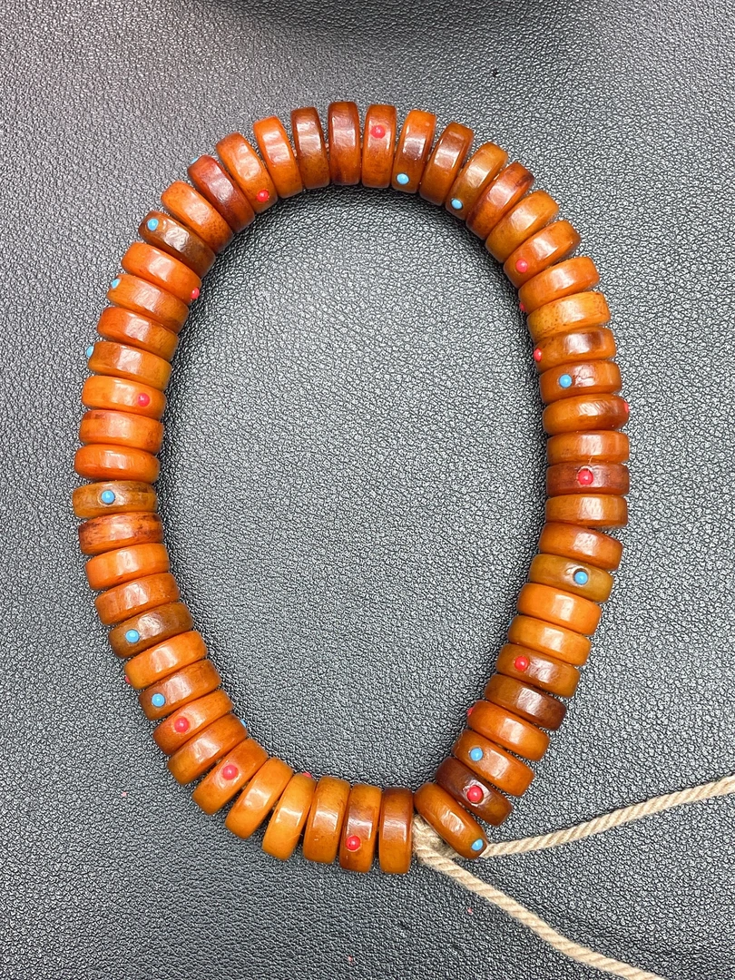 呼呼12345 药片珠DIY手链Q720