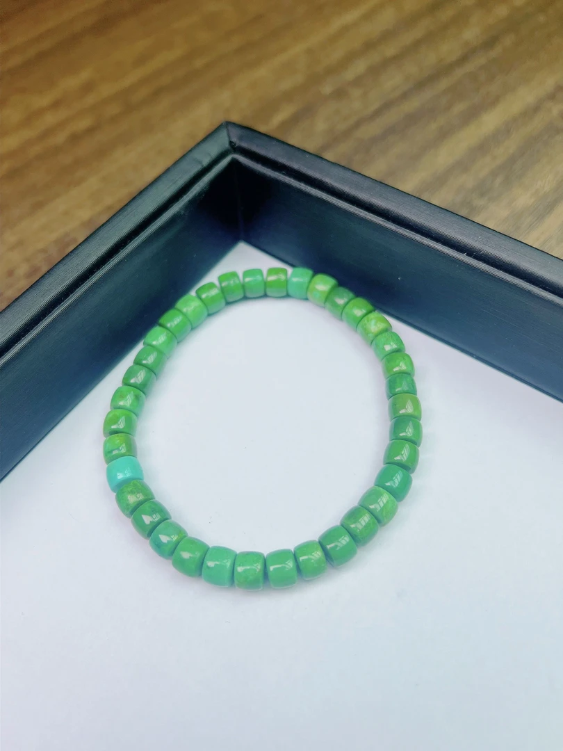 菜籽黄色 6mmDIY手链Q598