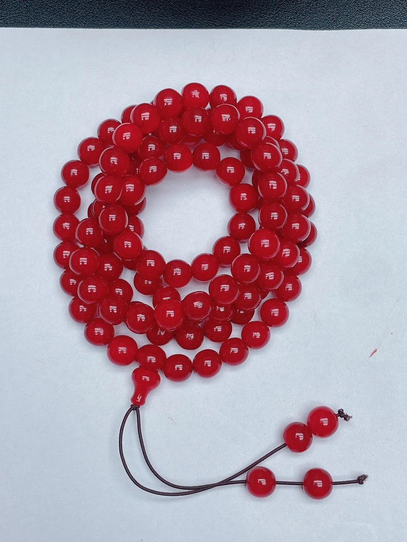 PP10mm108颗圆珠DIY项链Q90