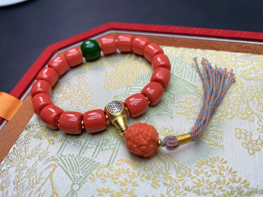 12mm桶珠DIY手链Q129