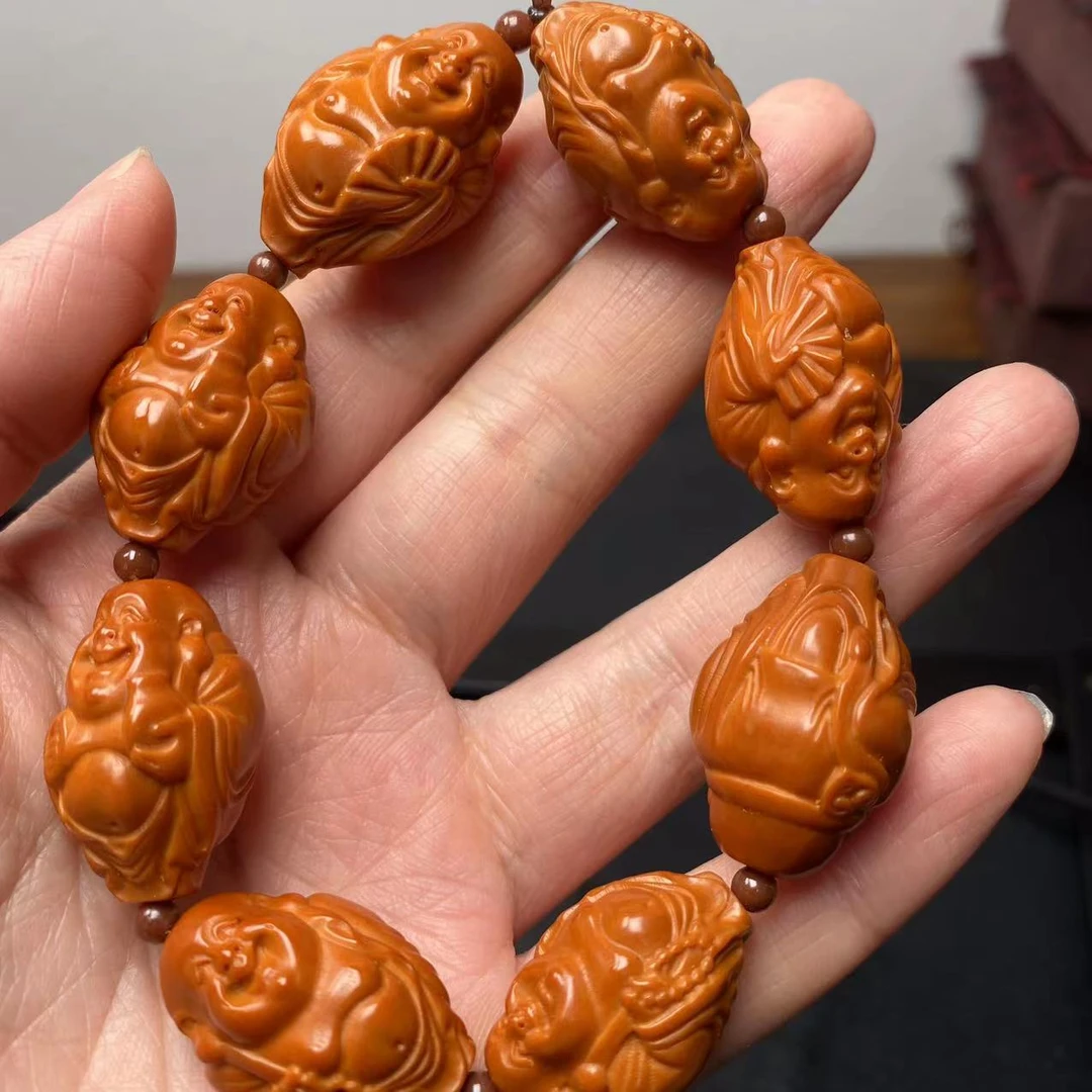 橄榄核核雕手串8元福利