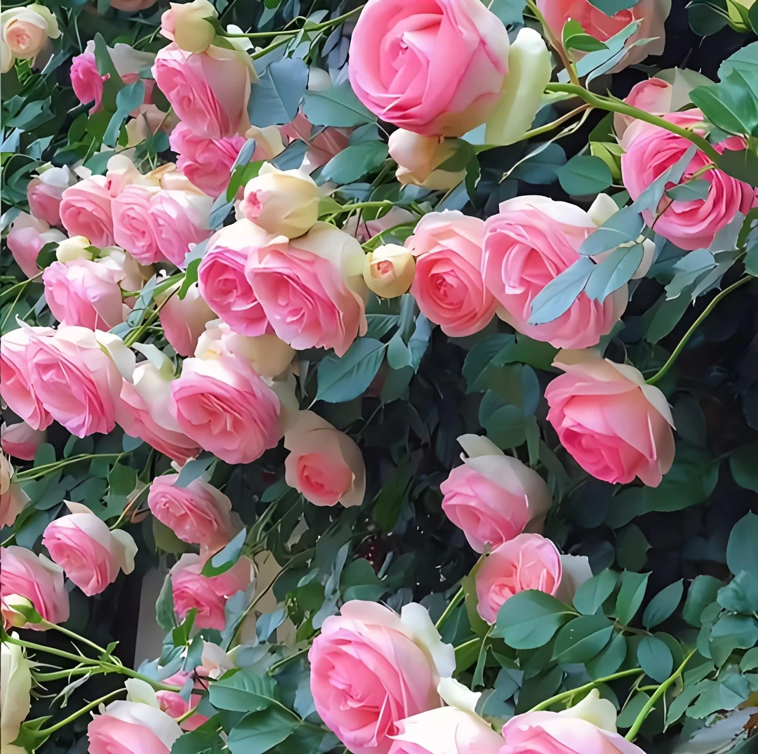 新【粉龙】月季带花苞大苗四季开花龙沙宝石庭院爬墙植物藤本蔷