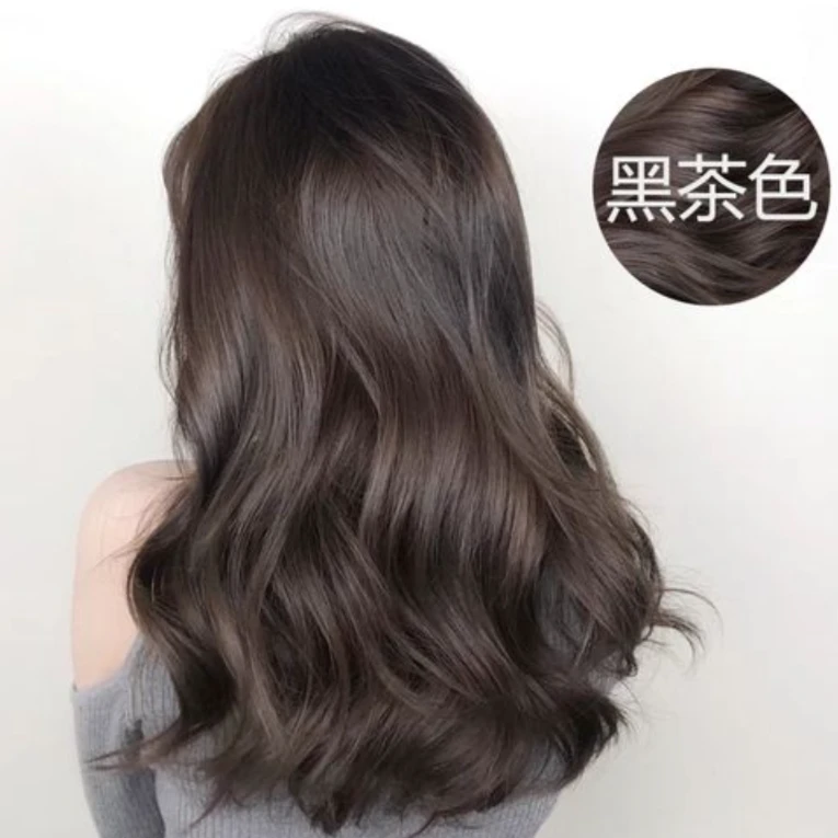 拍一发二 亮植素植物果油染懒人推荐植物染发剂减龄遮盖白发01