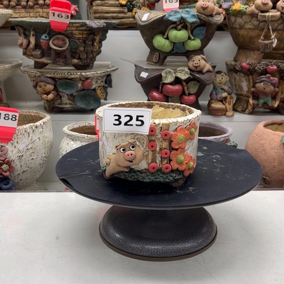 红陶20CM以下花盆325