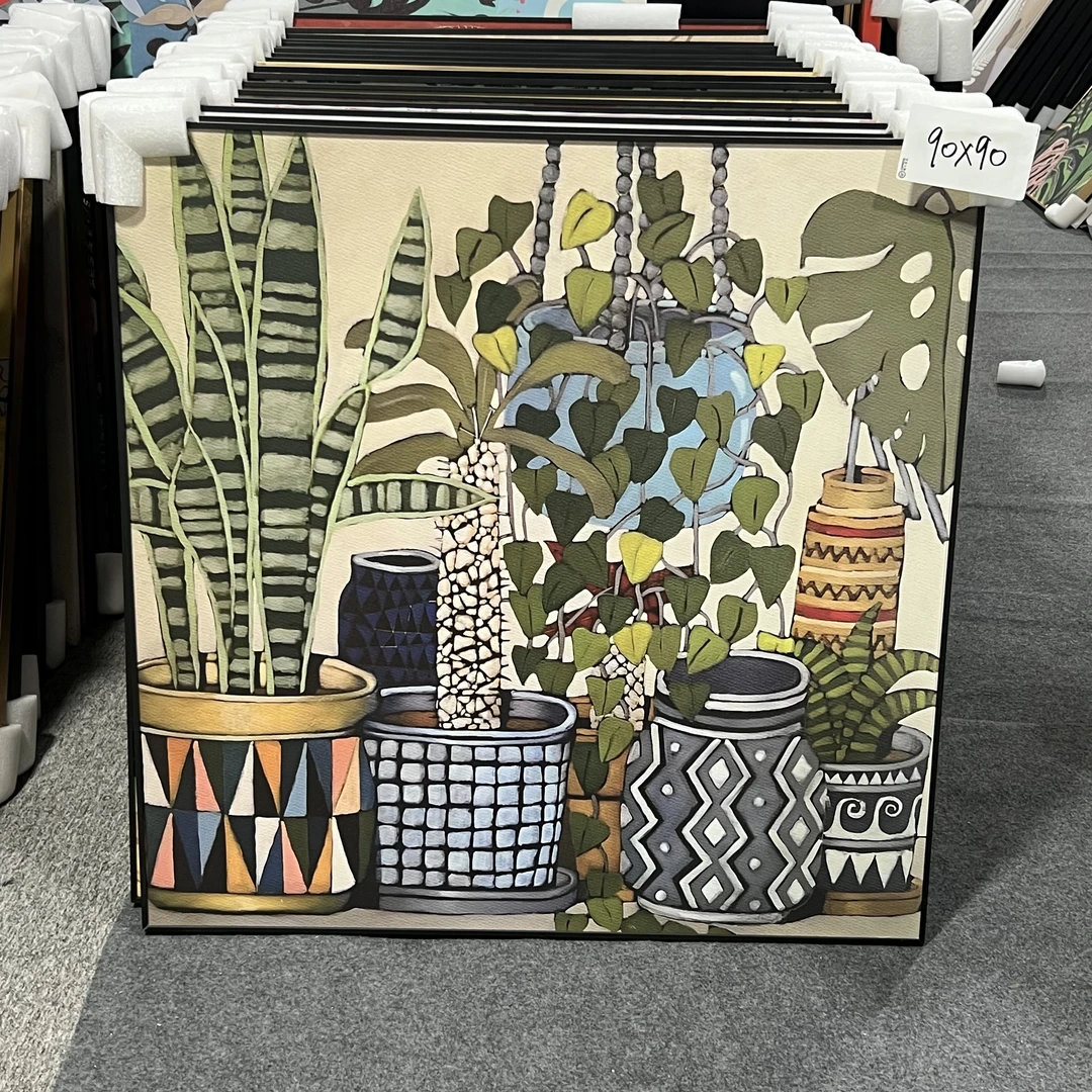 90*90尺寸装饰画现货