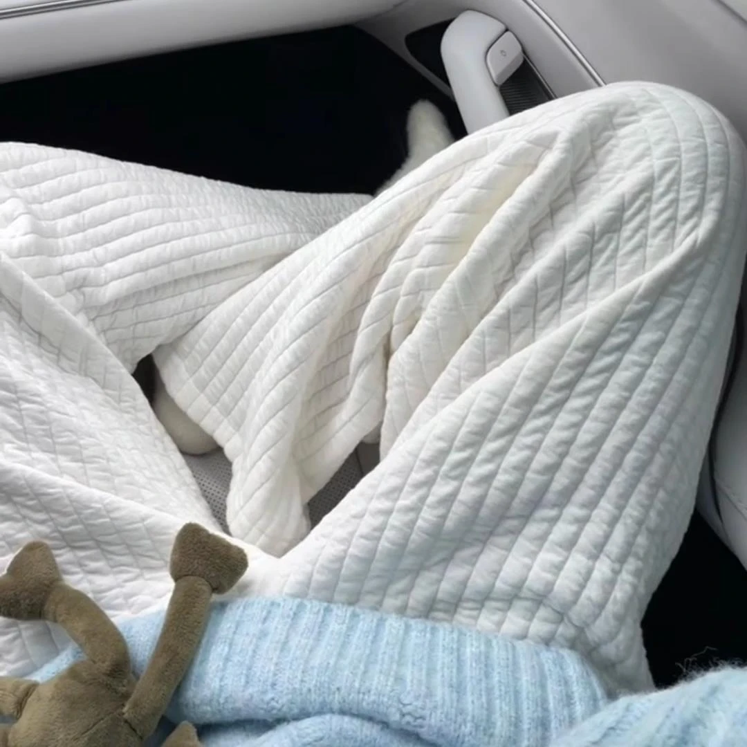 忍不住自留呐~奶呼呼加绒加厚棉裤女冬季宽松百搭阔腿裤显瘦卫裤