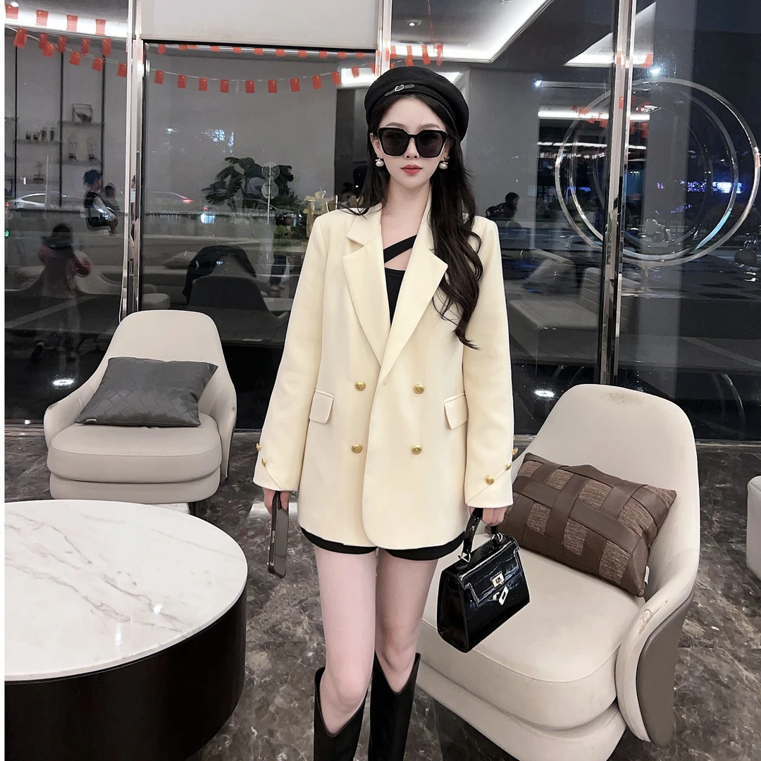 【毛呢加棉外套】2025加厚保暖冬款高级感显瘦女款夹棉毛呢外套女