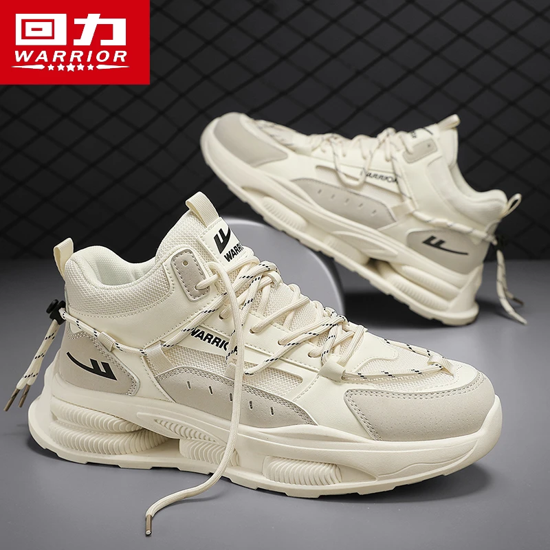 回力老爹男鞋春季新款跑步运动休闲鞋子潮牌百搭男士小白网面潮鞋