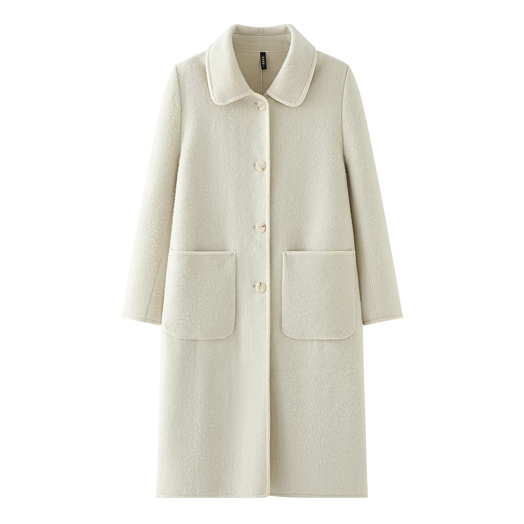 VELHMTEKO私人高定轻奢品牌大衣8018