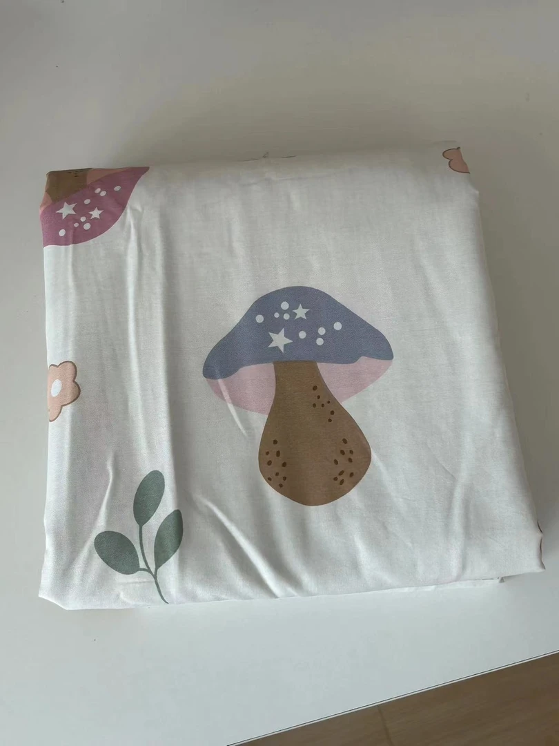 【京かわ会社】纯棉四件套采蘑菇