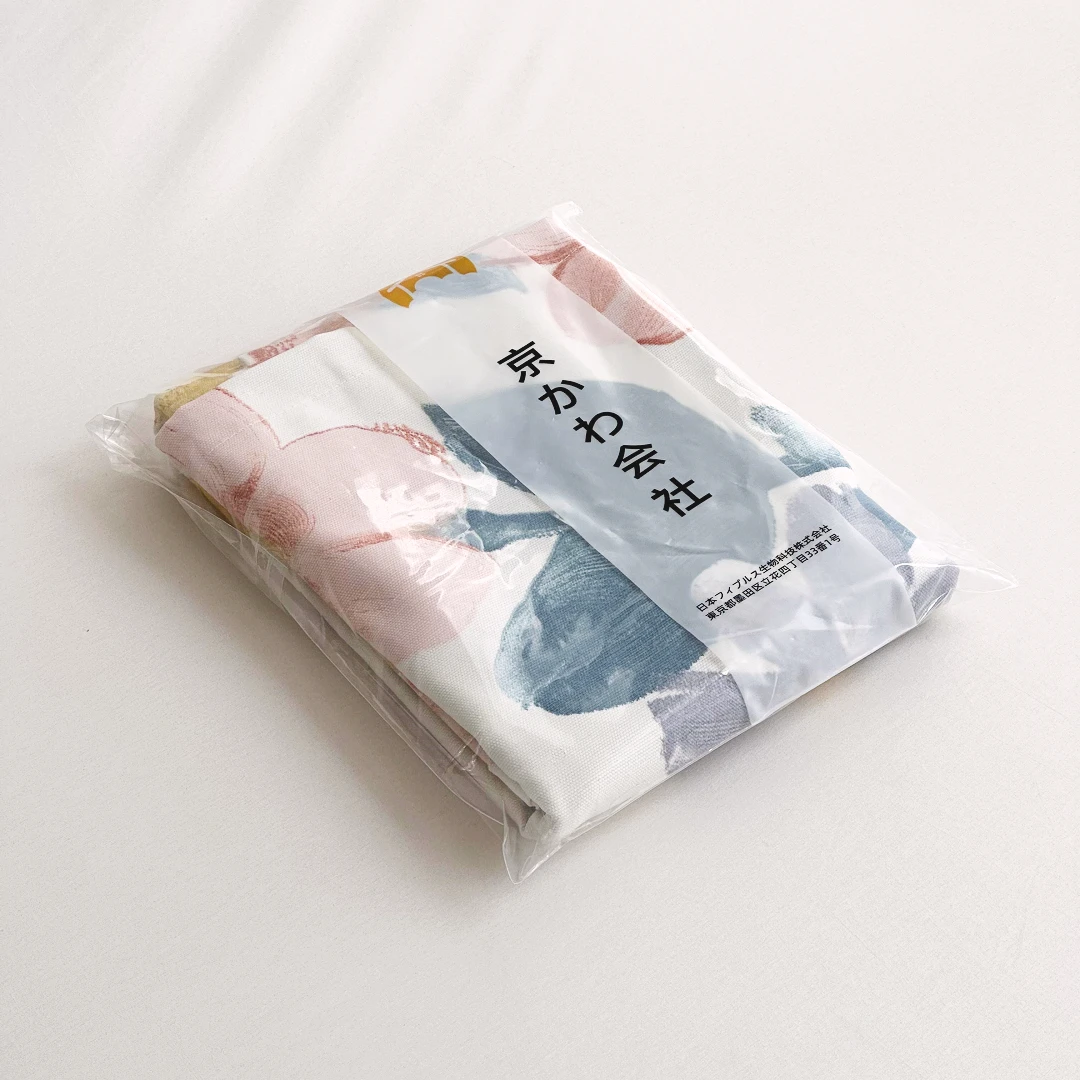 【京かわ会社】一对装加厚细纱汉麻枕套50*78cm 万花园