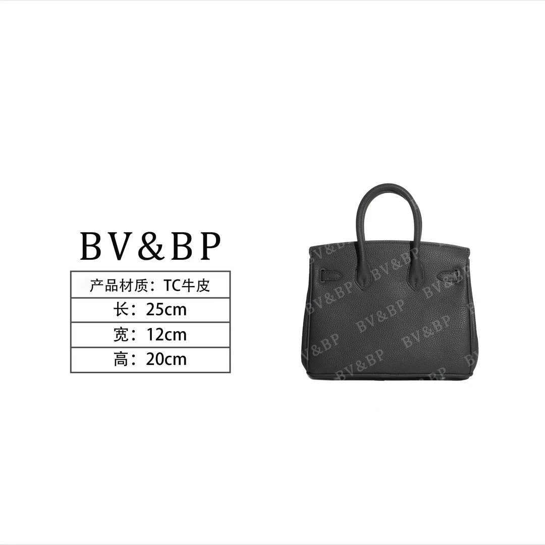 BV&BP· 原创设计 真皮高定手提单肩包  BV25-锡器灰
