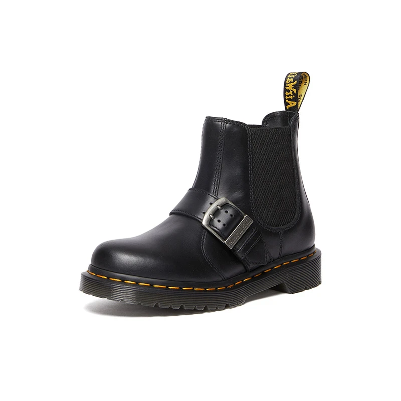 Dr.Martens 2976 Classic Pull Up  黑色切尔西靴 31036001