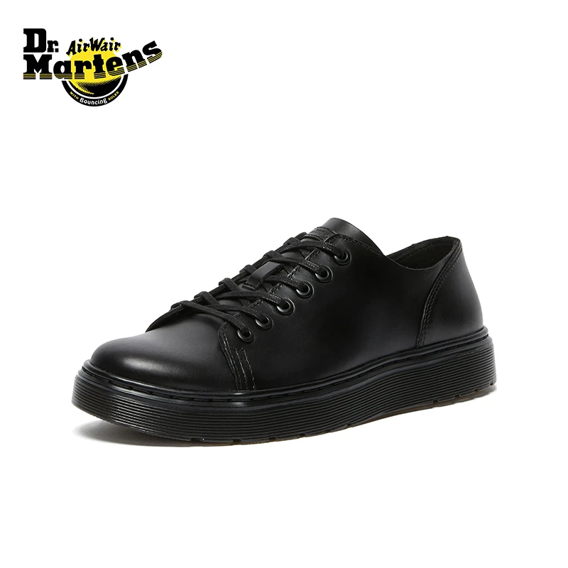Dr.Martens Dante男早秋网球穿搭时尚休闲黑色平底女单鞋16736001