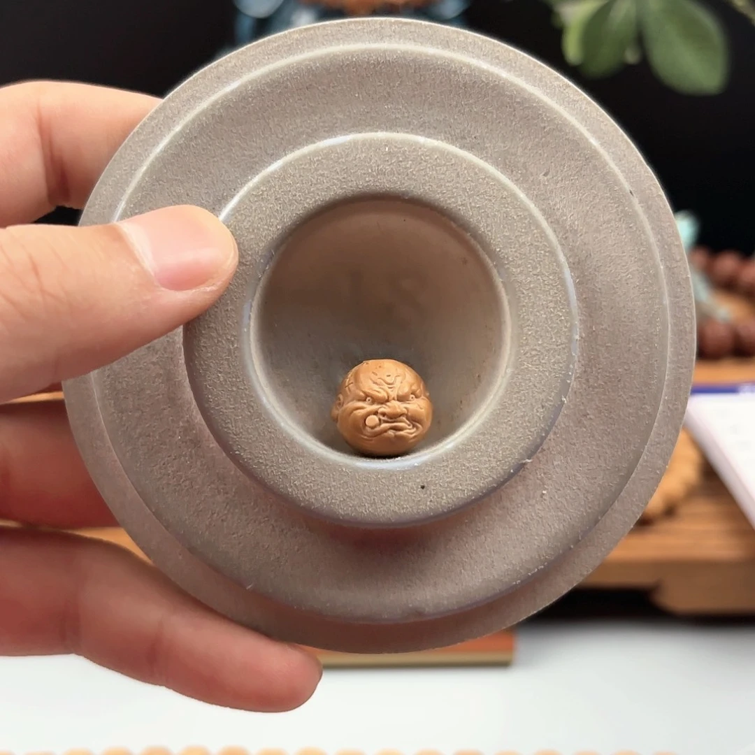 猴头核桃吊坠恶僧 微瑕