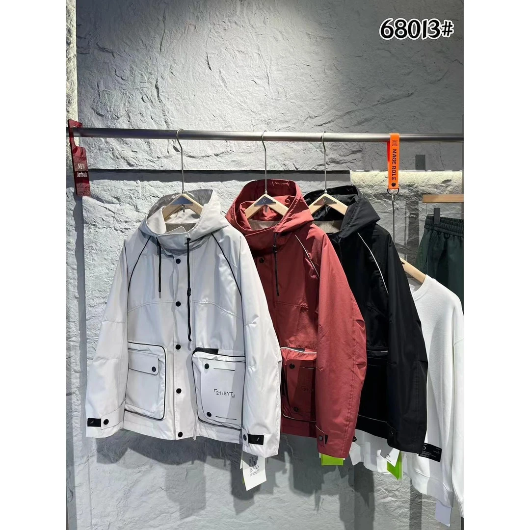 315-316-317  CC/ZZ  休闲长袖夹克外套 男女同款  JK68013 G31