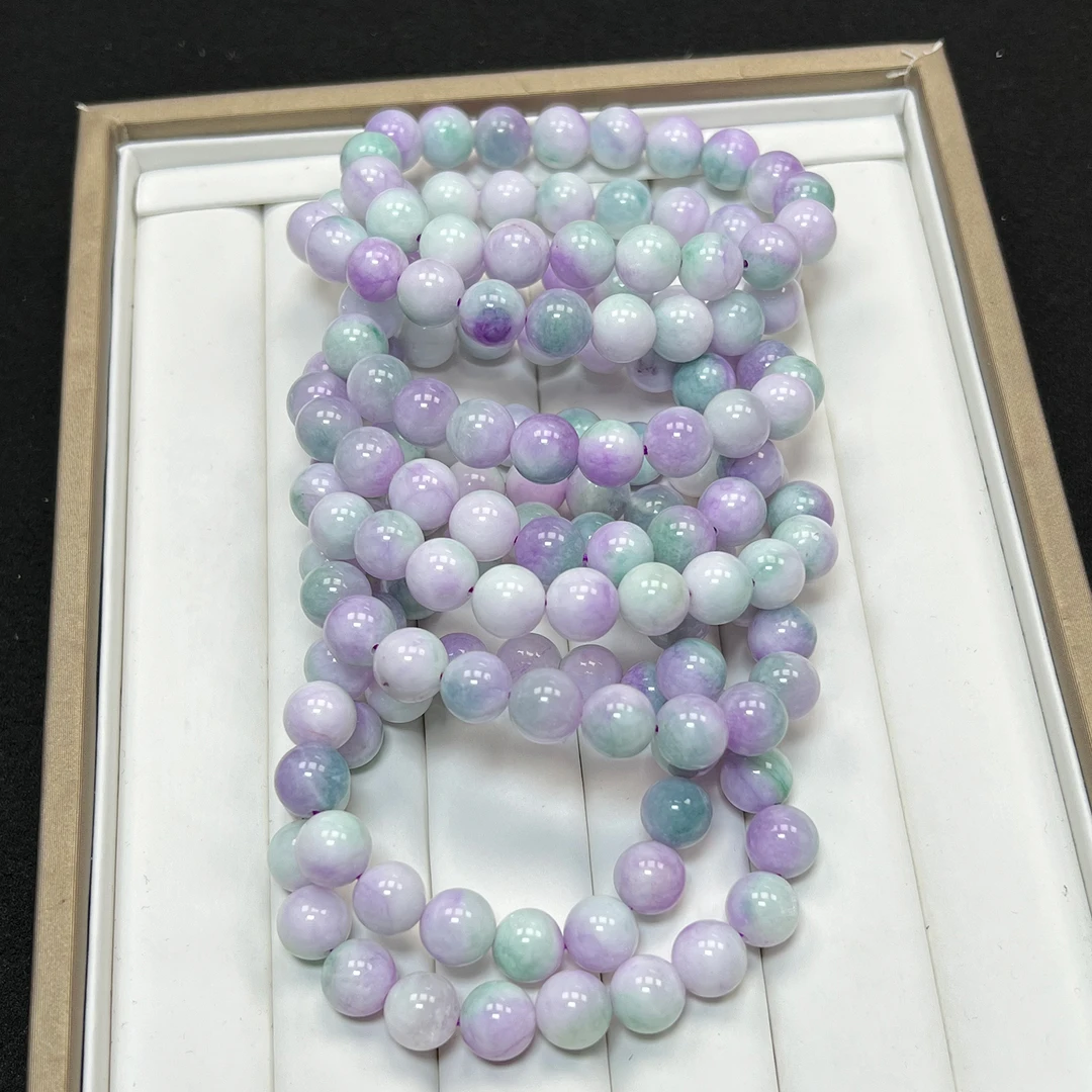 老矿春带彩10mm手串发一条zB38