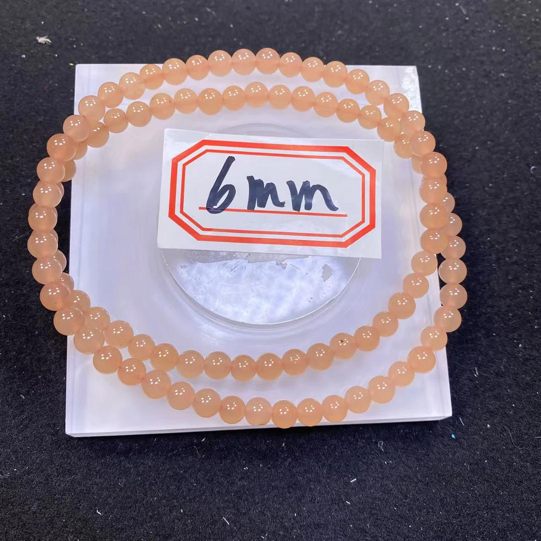 藕粉多圈手串6mm发一条H05