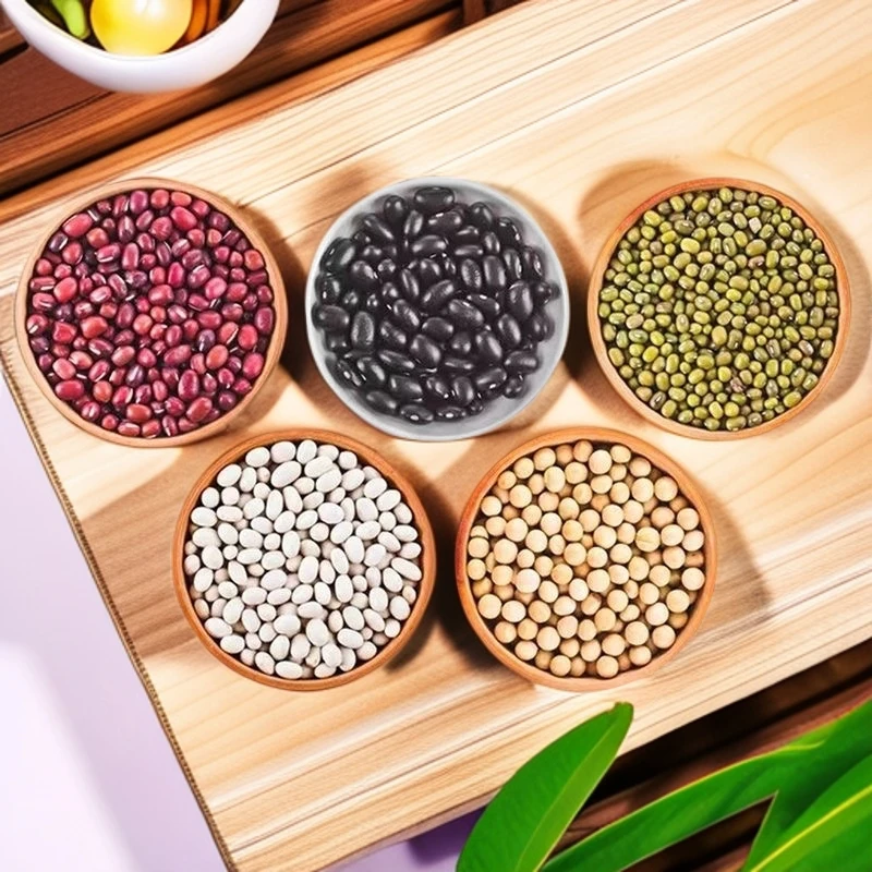 时初三五色豆黄豆绿豆红豆白芸豆黑豆风水豆营养传统杂粮组合混合