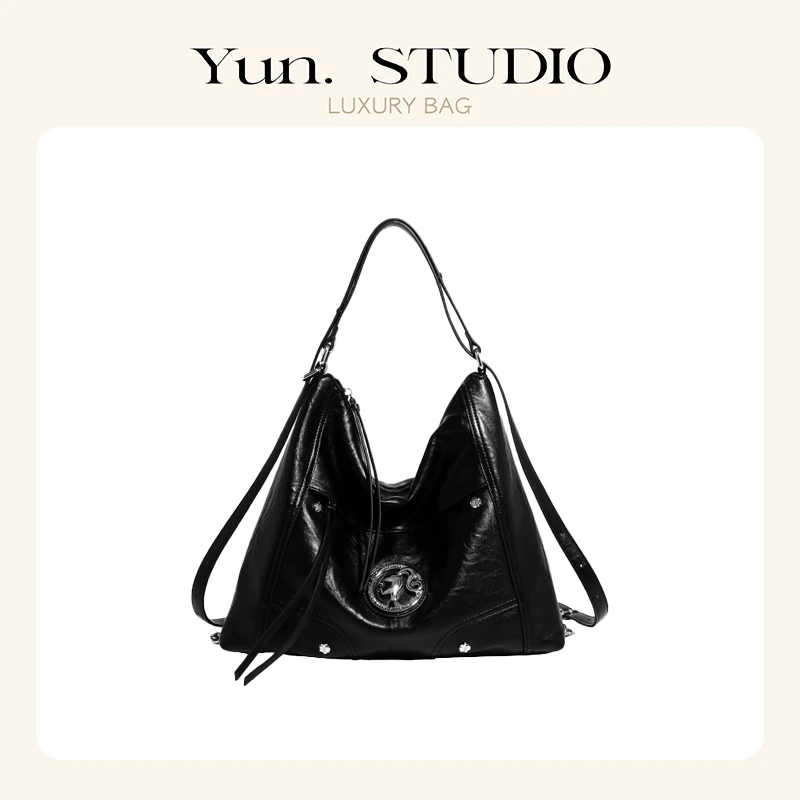 2175 张小云 原创设计多功能双肩包大容量百搭腋下斜挎包 #MY-181