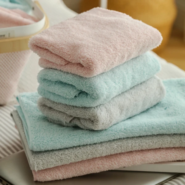 UCHINO/内野新型无捻纱面巾全棉毛巾