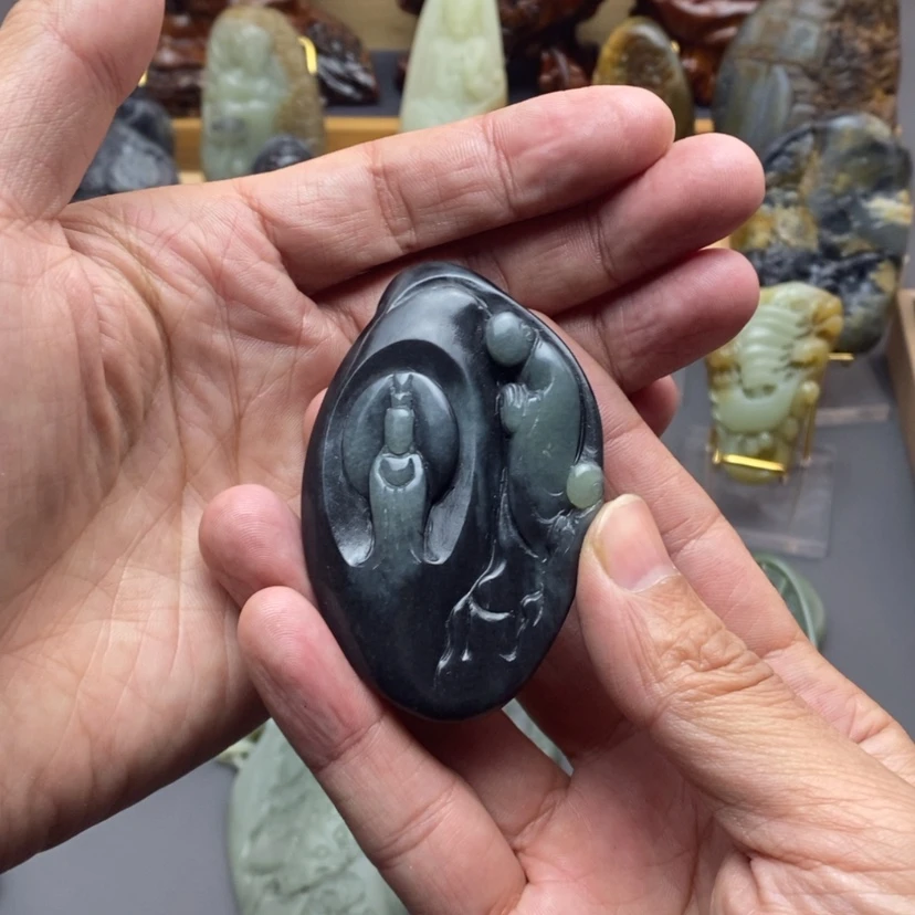 【闪购商品】和田玉颈饰未镶嵌石*