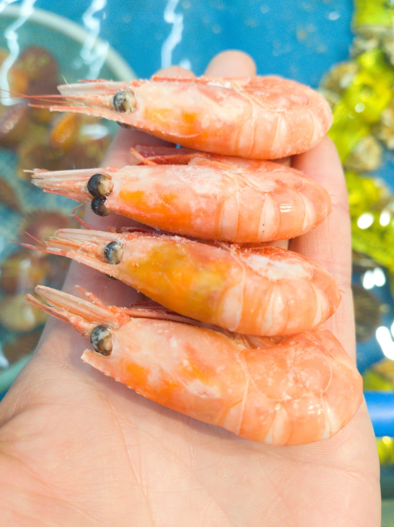 北极冰虾头籽虾1.5斤