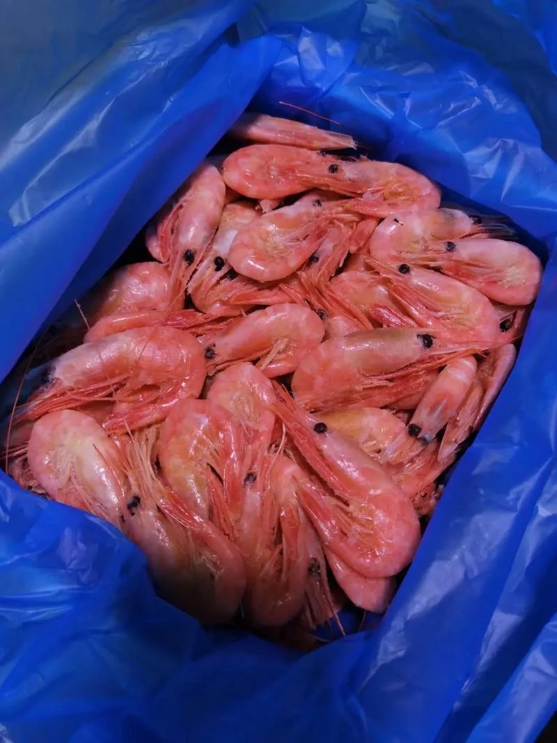 北极冰虾80-100型号头籽3斤盒装