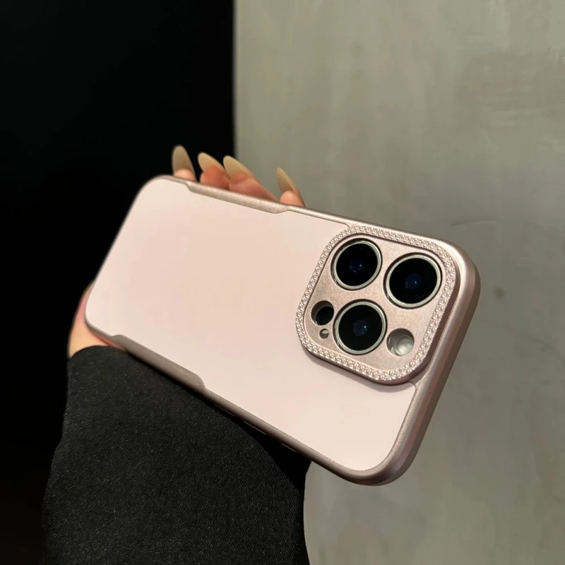 新款刀锋小蛮腰适用苹果16promax手机壳简约iPhone15小众14高级13