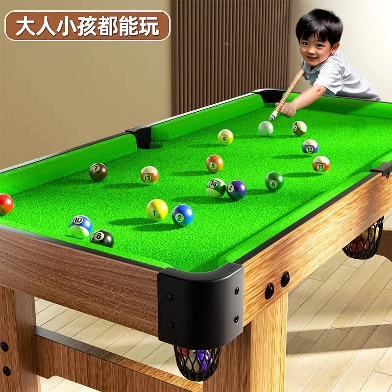 台球桌家用儿童玩具男孩3小型迷你桌球台8一12岁家庭室内6多功能7