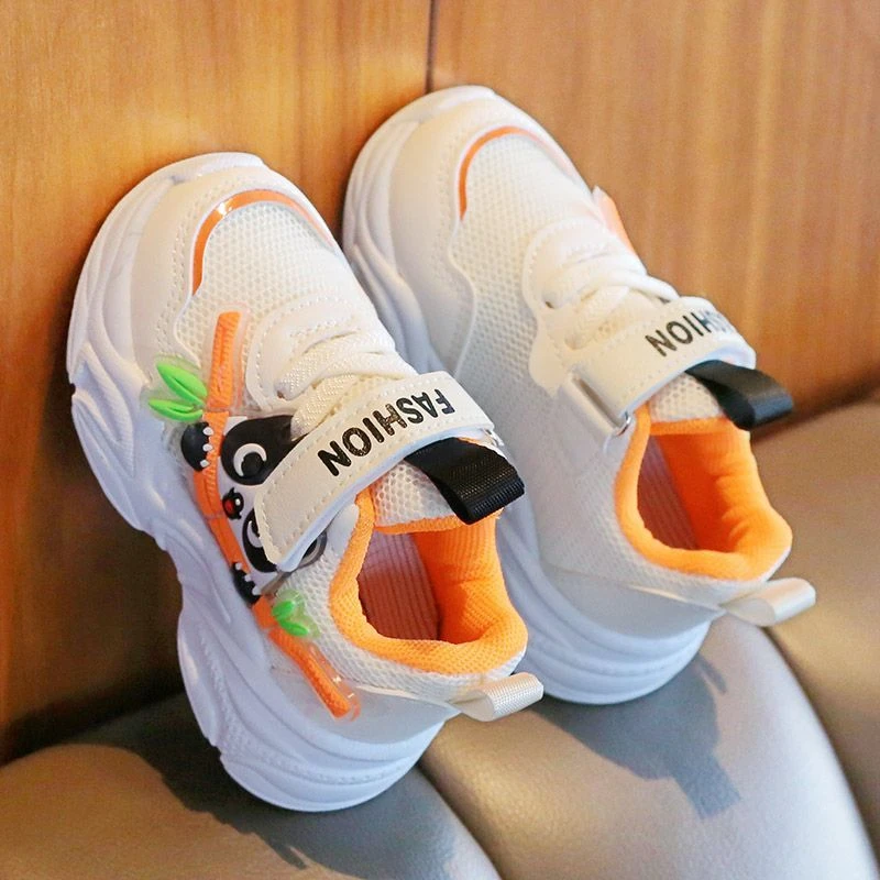 2024春秋新款1-3-6岁儿童运动鞋防滑软底男女宝宝机能鞋学步网鞋