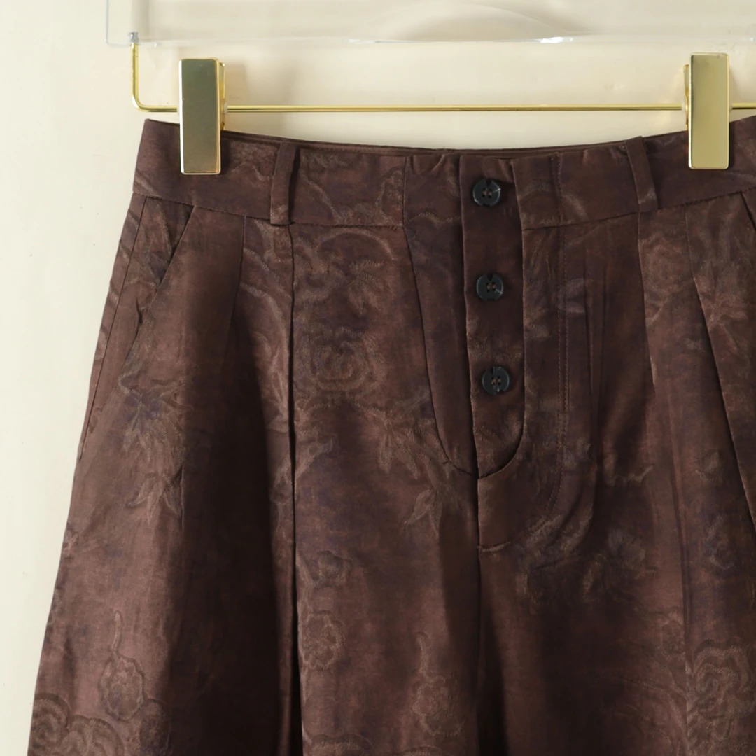 国风提花长裤【Mandys Ferries W.】M0221