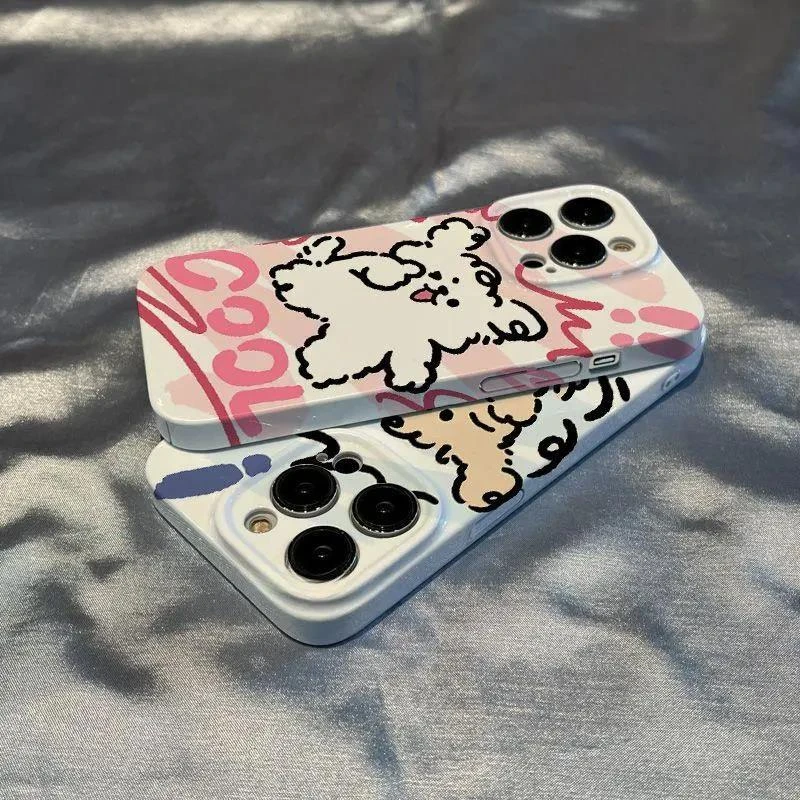 靓壳惊吓狗狗菲林壳苹果14手机壳iphone13全包精孔12硬壳11网红情