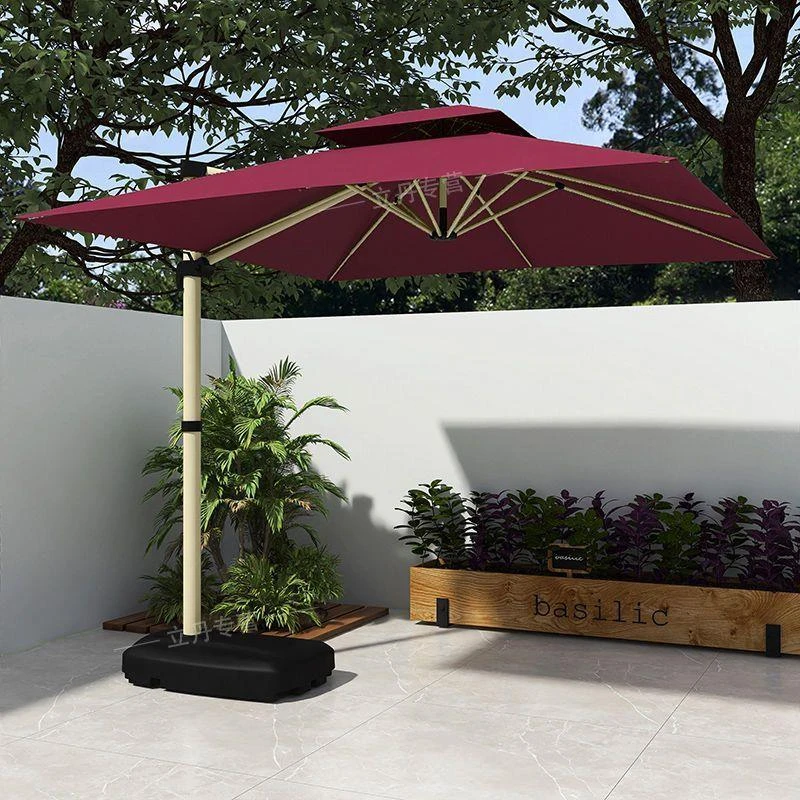 太阳伞户外遮阳伞室外伞庭院伞别墅花园罗马伞阳台露天摆摊户外伞