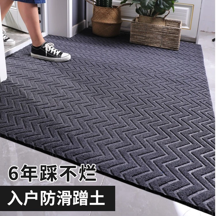 入户垫好打理进门家用简约丙纶蹭土耐脏大面积条纹耐磨入户地垫