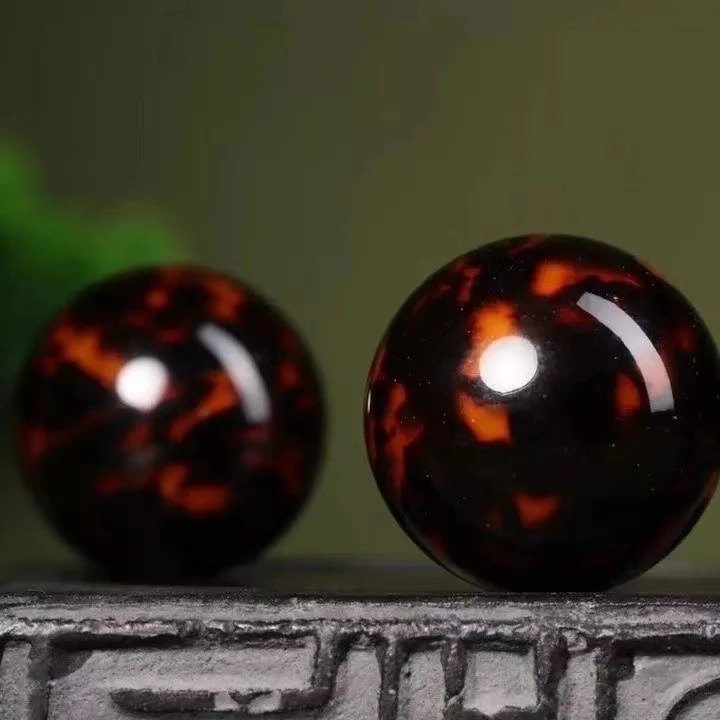 女款手工民族风气质时尚百搭复古玳瑁色圆珠erhuan创意饰品